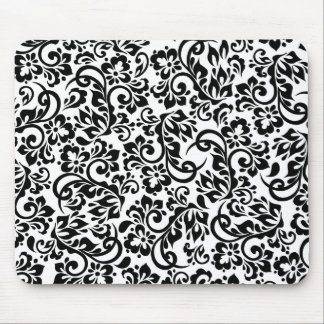 floral pattern mouse pad