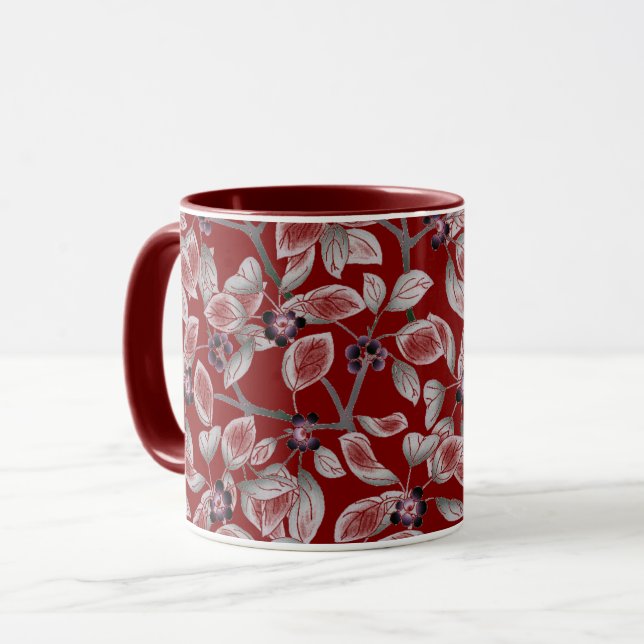 Floral Pattern Mug (Front Left)