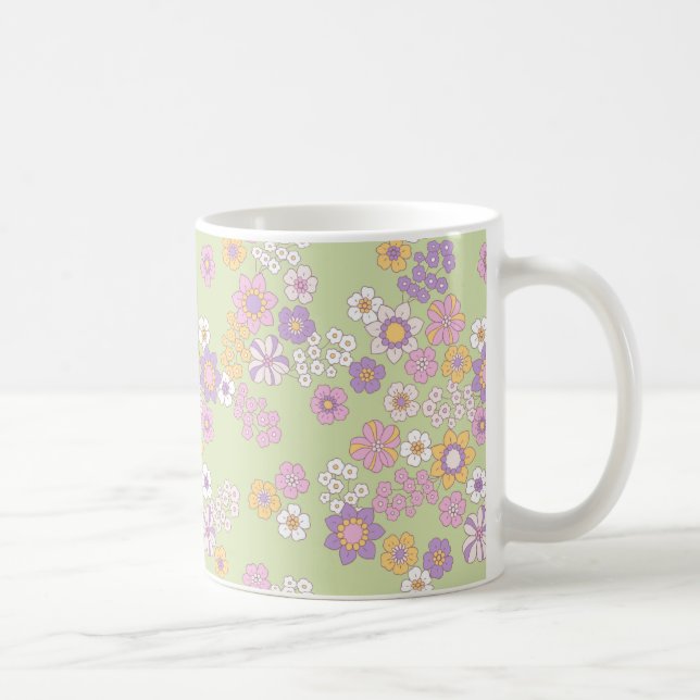 Floral Pattern Mug (Right)