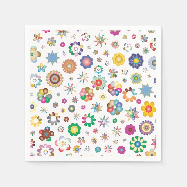 Floral Pattern Napkins (Front)