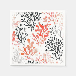 floral pattern napkins