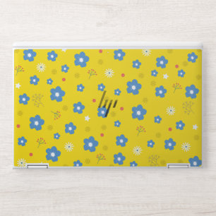 Floral Pattern Nature Background HP Laptop Skin