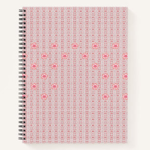 Floral Pattern Notebook Aesthetic Cute Pretty