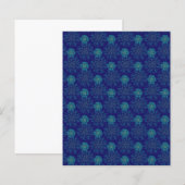 Floral Pattern Paper Sheet (Front/Back)