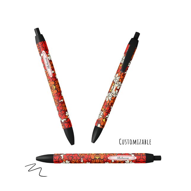 Floral pattern pen (Creator Uploaded)