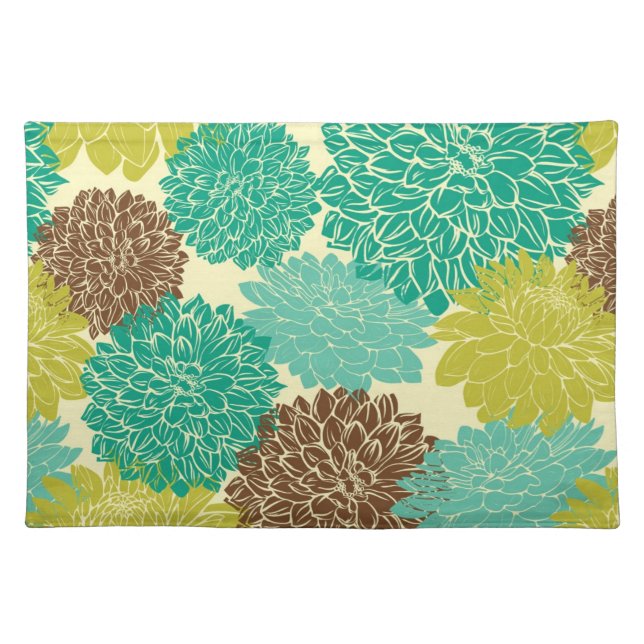 Floral Pattern Placemat (Front)