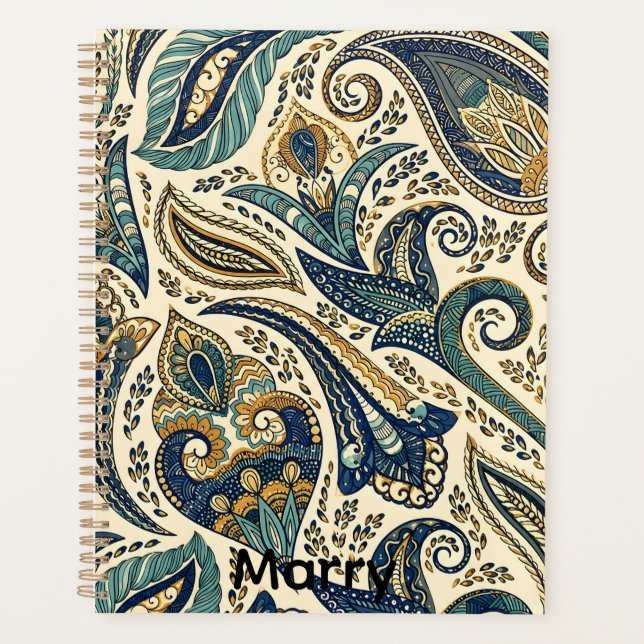 floral pattern planner (Front)