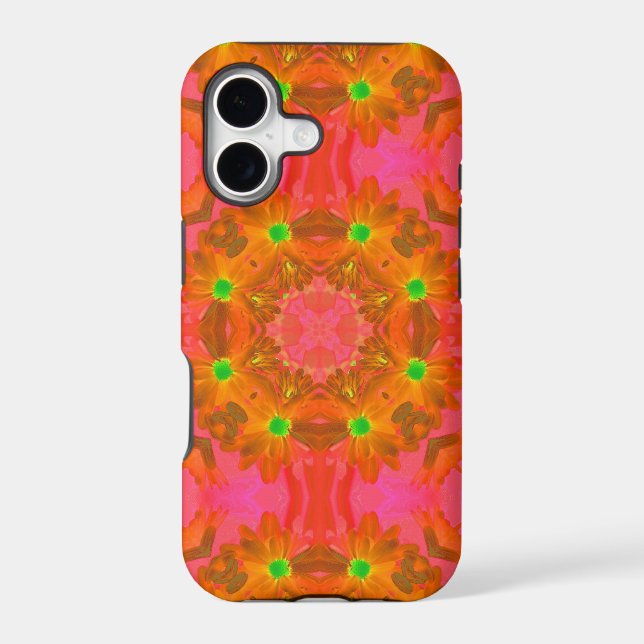 Floral Pattern Retro Seamless Iphone Case (Back)