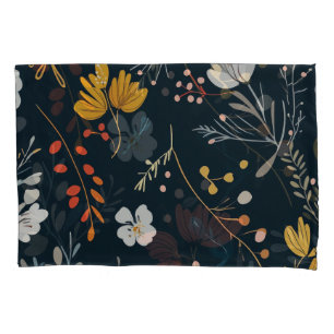 Floral Pattern Standard Pillow Case