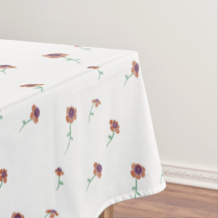 Floral Pattern Tablecloth