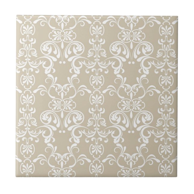 Floral Pattern Tile (Front)