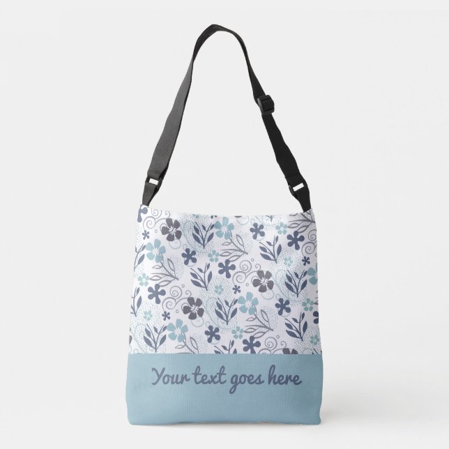 Floral Pattern Tote Bag (Back)