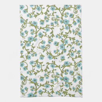 Floral Pattern Towel by boutiquey at Zazzle