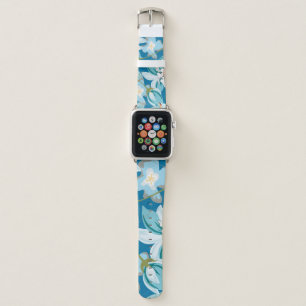 Floral pattern, versatile flower design. apple watch band