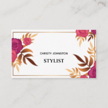 Floral pattern watercolor modern unique trendy