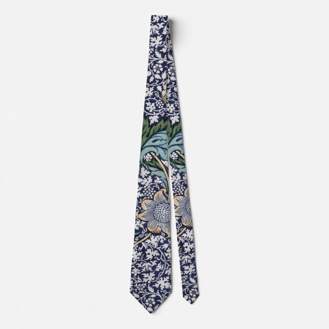 Floral Pattern - William Morris Neck Tie (Front)