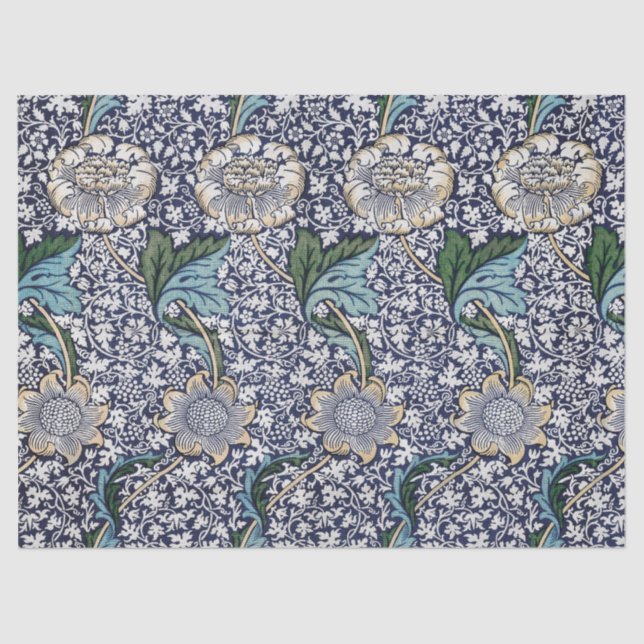 Floral Pattern - William Morris Tissue Paper (Front)