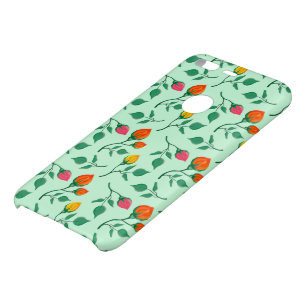 Floral pattern with colored rose flowers  uncommon google pixel case