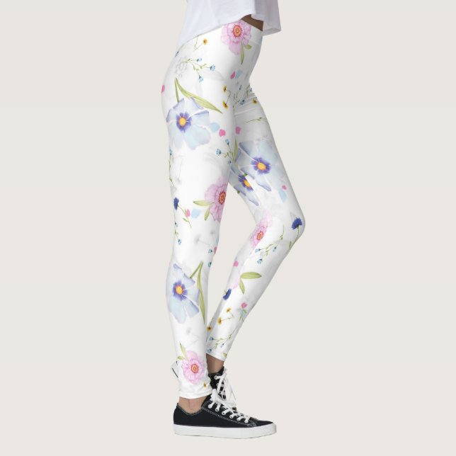 Floral Patterned Leggings  (Right)