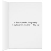 Floral, Peach Blossom w/ Scripture verse on Faith Cards (Inside (Right))