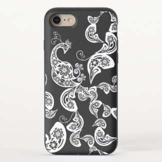 Floral Peacock Boho Vintage Artistic iPhone 8/7 Slider Case