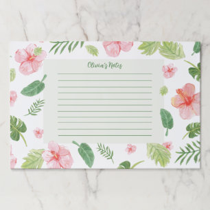 Floral Personal Notes Paper Pad