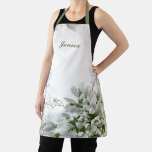 Floral Personalized Apron