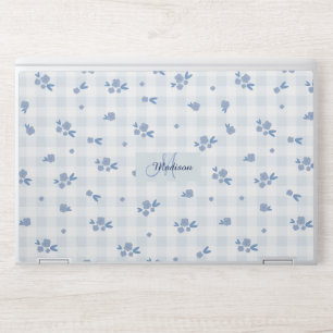 Floral Personalized Monogram HP Laptop Skin