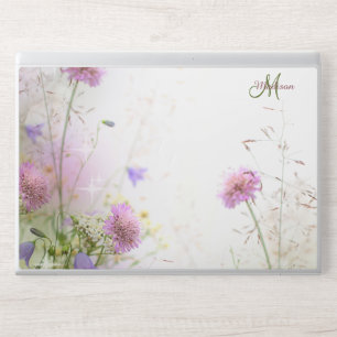 Floral Personalized Monogram HP Laptop Skin
