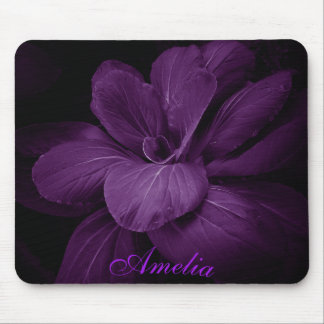 Floral Personalized Mouse Pad