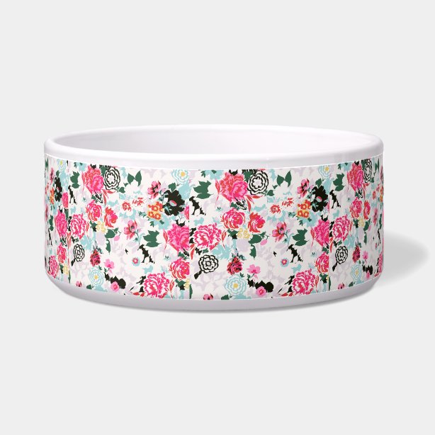 Girl Dog Bowls Zazzle
