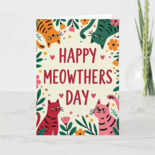 Floral Pet Friends Card