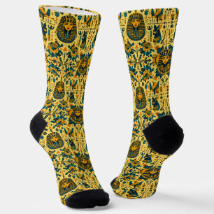 Floral Pharaoh Socks