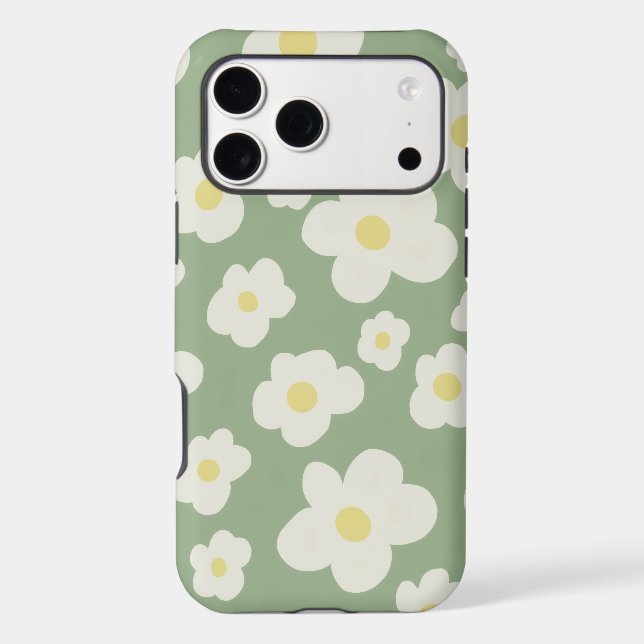 Floral phone case for iPhone 17 (Back)