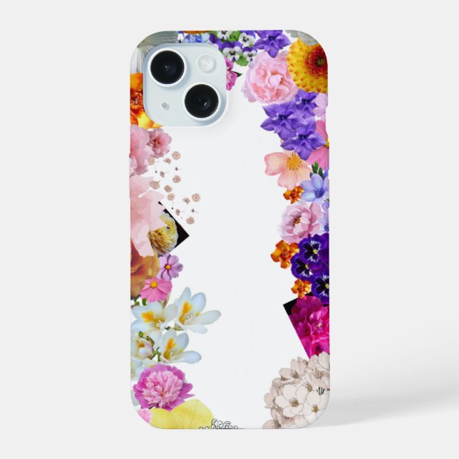 Floral phonecase iphone case (Back)