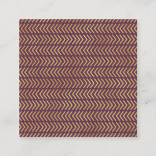 Floral Photo Frame Prop Square Business Card