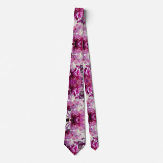 Floral Photo Pattern  Tie