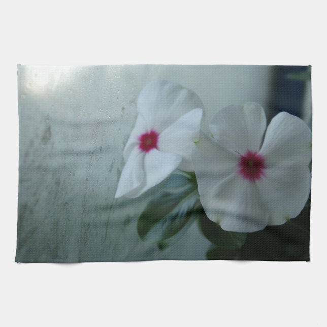 Floral Photo Tea Towel 40.6 cm x 61 cm (Horizontal)