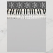 Floral Piano Keyboard (Front)