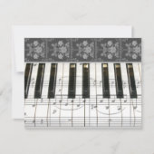 Floral Piano Keyboard (Front)