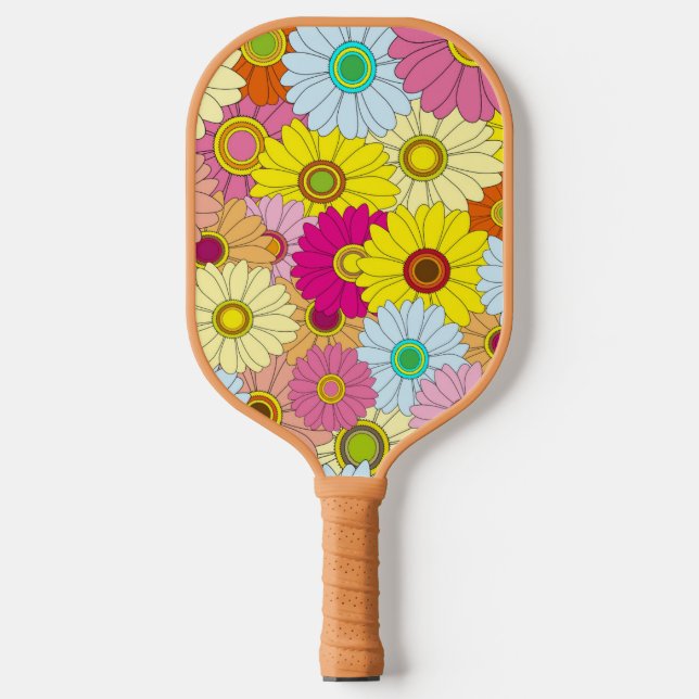 Floral Pickleball Paddle (Front)