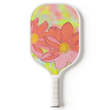 Floral Pickleball Paddle