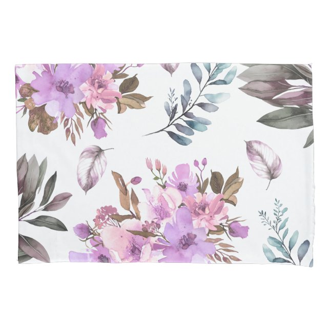 Floral  pillow case (Front)