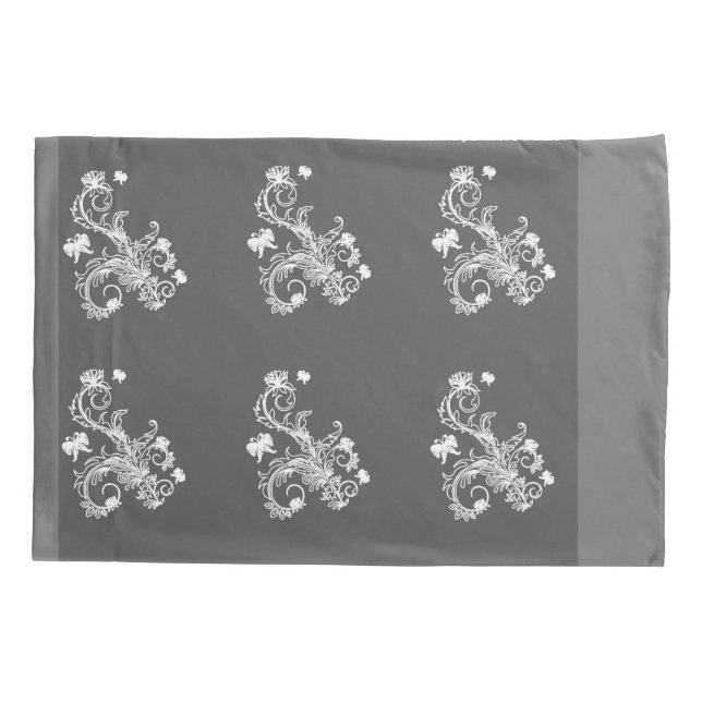 Floral Pillow Case (Back)