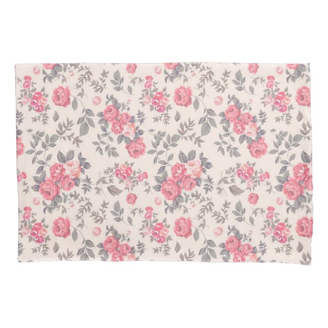Floral Pillow Case (Front)