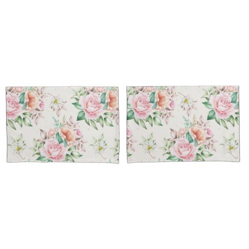 Floral Pillow Case