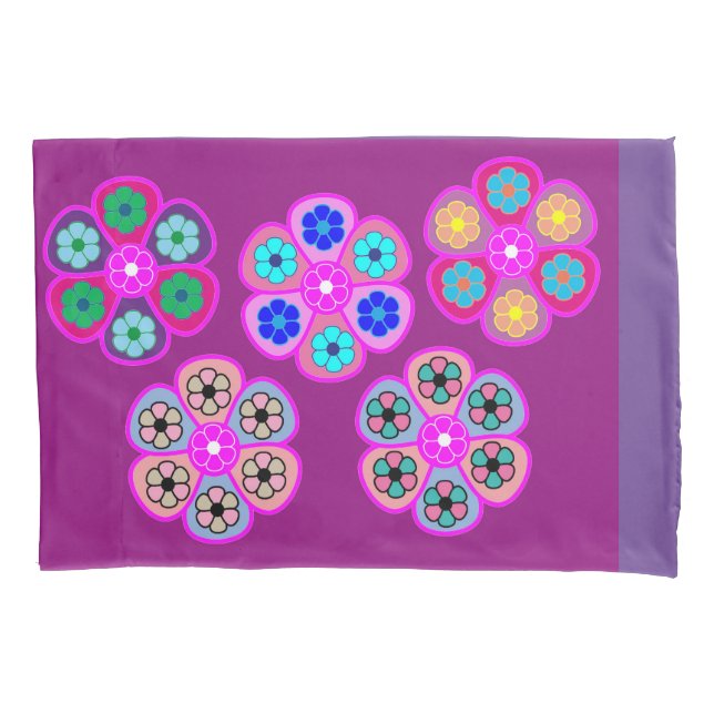 Floral Pillow Case (Front)