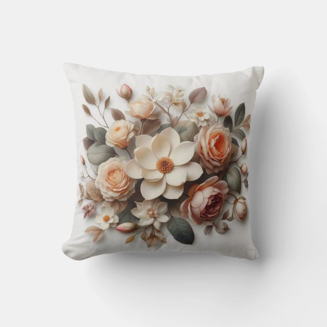  Floral Pillow Design bed,sofa,car Pillow (Front)