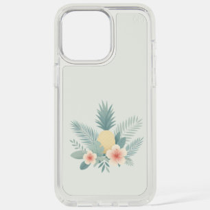 Floral Pineapple & Hawaiian iPhone 15 Pro Max Case