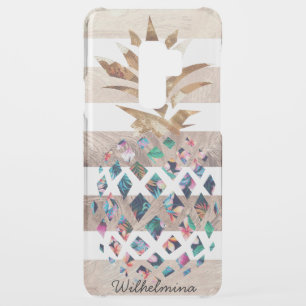 Floral Pineapple Monogram Uncommon Samsung Galaxy S9 Plus Case